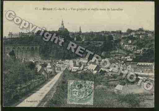 Ville de DINAN Carte postale ancienne